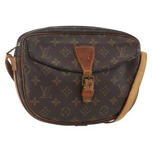 Authentic LOUIS VUITTON Monogram Jeune Fille MM Shoulder Bag M51226 LV